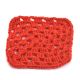 Red Square Handmade Woolen Coasters Pack Of 6