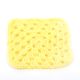 Yellow Square Handmade Woolen Coasters Pack Of 6