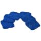 Dark Blue Square Handmade Woolen Coasters Pack Of 6