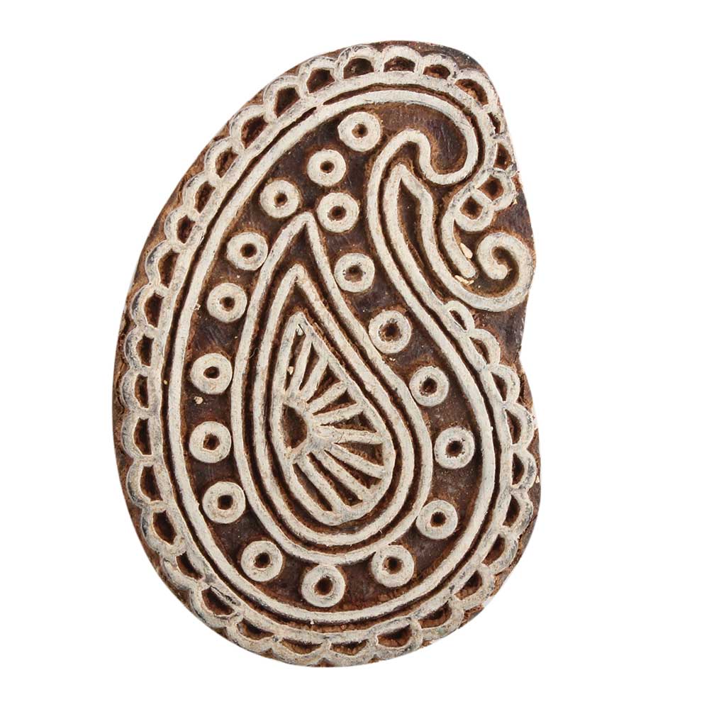 Set of 1 Piece New Wooden Printing Block