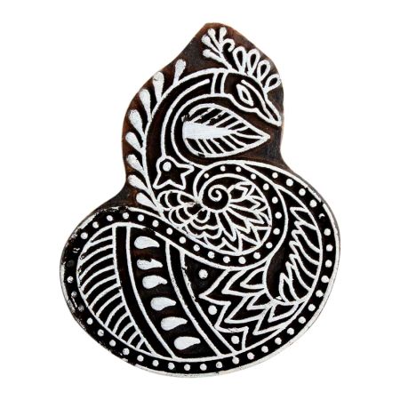 Set of 1 Piece New Wooden Printing Block