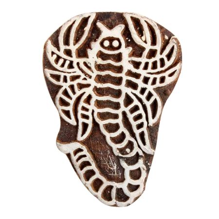 Set of 1 Piece New Wooden Printing Block