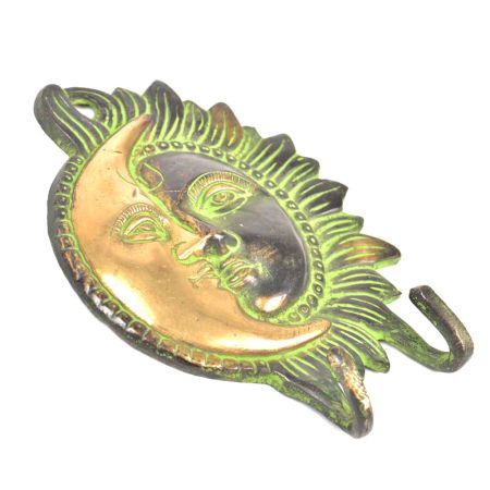 2 Face Hooks Sun and Moon with 2 Hooks