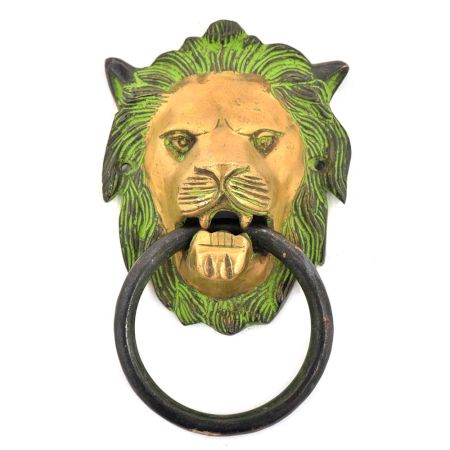 Brass Lion Door Knocker