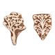 Set of 2 Piece New Mix Wooden Printing Block