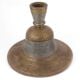 Bronze Silver Painted Engraved Hukkah Base