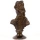 Bronze English Lady Bust