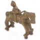 Bronze Horse Temple Toy with a Rider