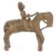 Bronze Horse Temple Toy with a Rider