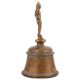 Brass Ghanti Bell with God Figurine
