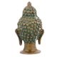 Bronze Buddha Head Statue