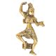 Brass Indian Dancing Lady Door Handle