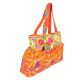 Orange Hand Embroiered Embroidered Cotton Assorted Handbag
