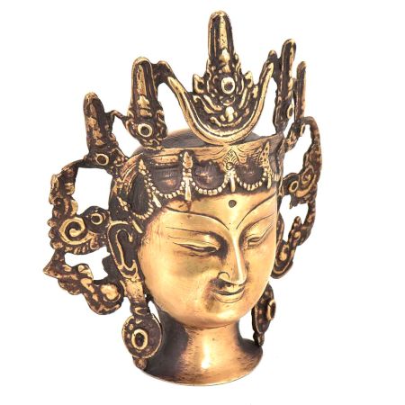 Bronze Lokeshwar Head Statue