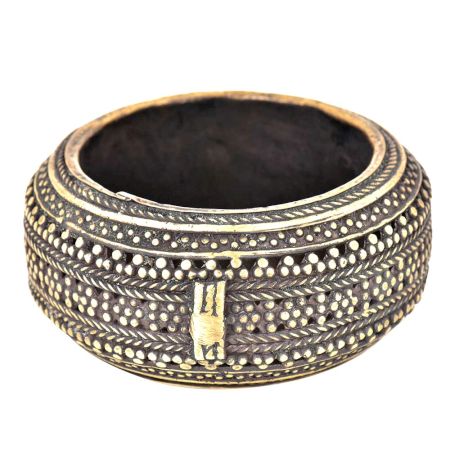 Bronze Circular Bronze Ashtray