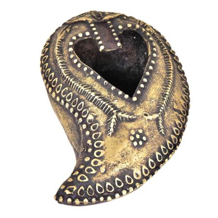 Bronze Mango Shaped Ashtray