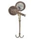 Vintage Brass Kajal Dani With Mirror