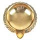 Hand Crafted Brass Kuber Diya 1 inch x 2.5 inch