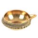Hand Crafted Brass Kuber Diya 1.1 inch x 2.5 inch