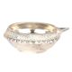 Brass Kuber Diya With Silver Polish