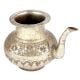 Brass Silver Plated Holy Water Pot With A  Stout