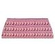Navy Blue Pink Border Dhokra Sling Clutch Bag
