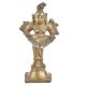 Brass Oil Lamp With Fading Engraving