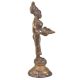 Bronze Lady Holding A Diya In Her Hand Is On A Raised Platform