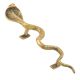 Brass Cobra Snake Handle With Fine Engravings