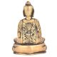 Bronze Buddha Sitting On A Raised Platform