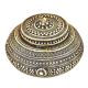 Bronze Circular Jewellery Box With Lid