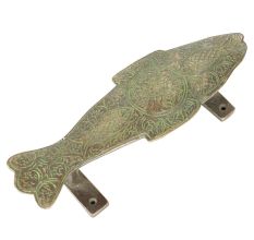 Fish Design Brass Drawer Door Pulls Handle