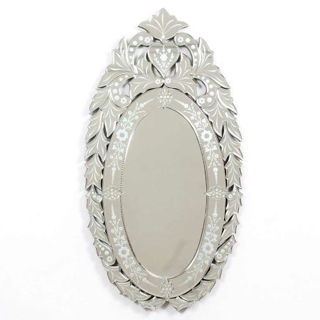 Oval Venetian Wall Mirror