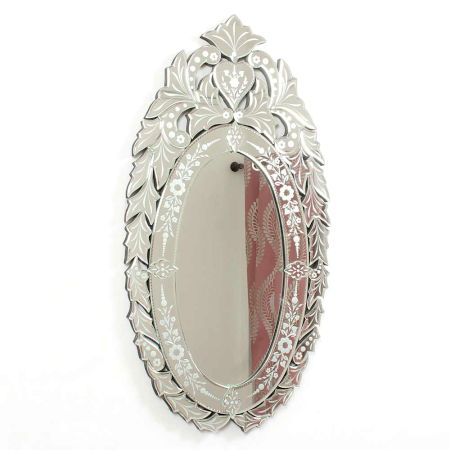 Oval Venetian Wall Mirror