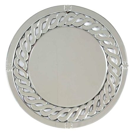Round Double Circle Venetian Mirror