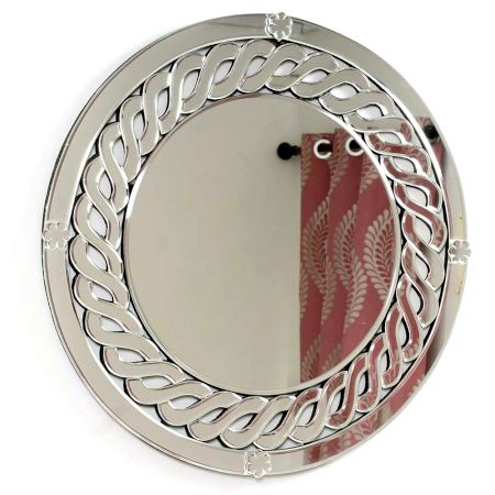 Round Double Circle Venetian Mirror