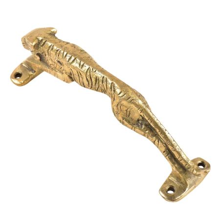 Brass Jaquar Door Cupboard Handle Puller