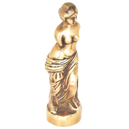 Brass Indian Lady Statue