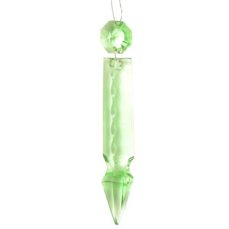 Green Crystal Beads Garland Chandelier Hanging