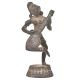 Bronze Tribal Lady Playing Sitara