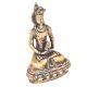 Brass Buddha Statue Deity Seated