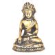 Brass Crowned Shakyamuni Buddha Statue