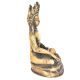 Brass Crowned Shakyamuni Buddha Statue