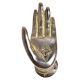Brass Blessing Hands Of Lord Buddha Door Knob Handle