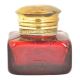 Red Rectangular Glass Ink Pot
