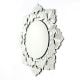 Circular Shaped Venetian Wall Mirror With Unique Borders