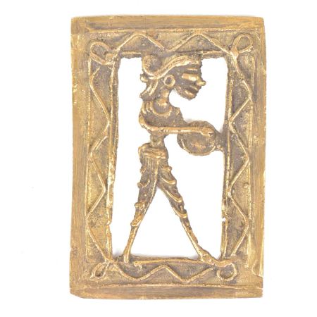 Brass Dhokra Tribal Wall Art Hanging