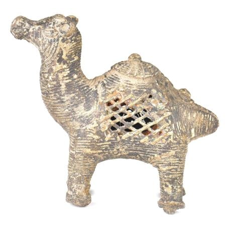 Brass Tribal Camel Incense Stick Holder