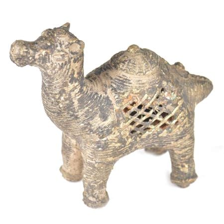 Brass Tribal Camel Incense Stick Holder