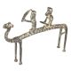 Handmade Tribal Camel With Riders Statue